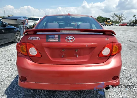 2010 Toyota Corolla Base from USA, damaged, VIN 2T1BU4EE2AC437854